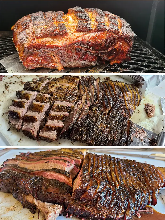 Texas SMOAK catering spread