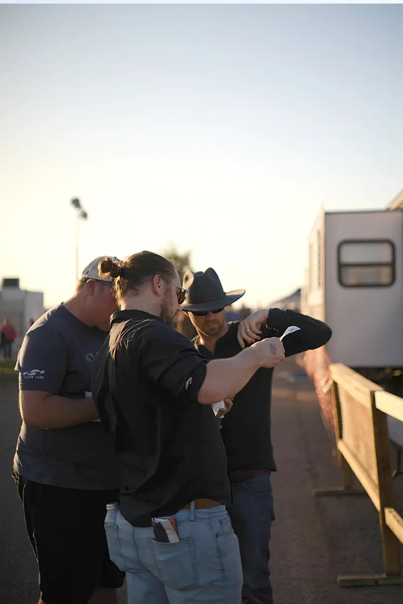 Texas SMOAK team at a community event