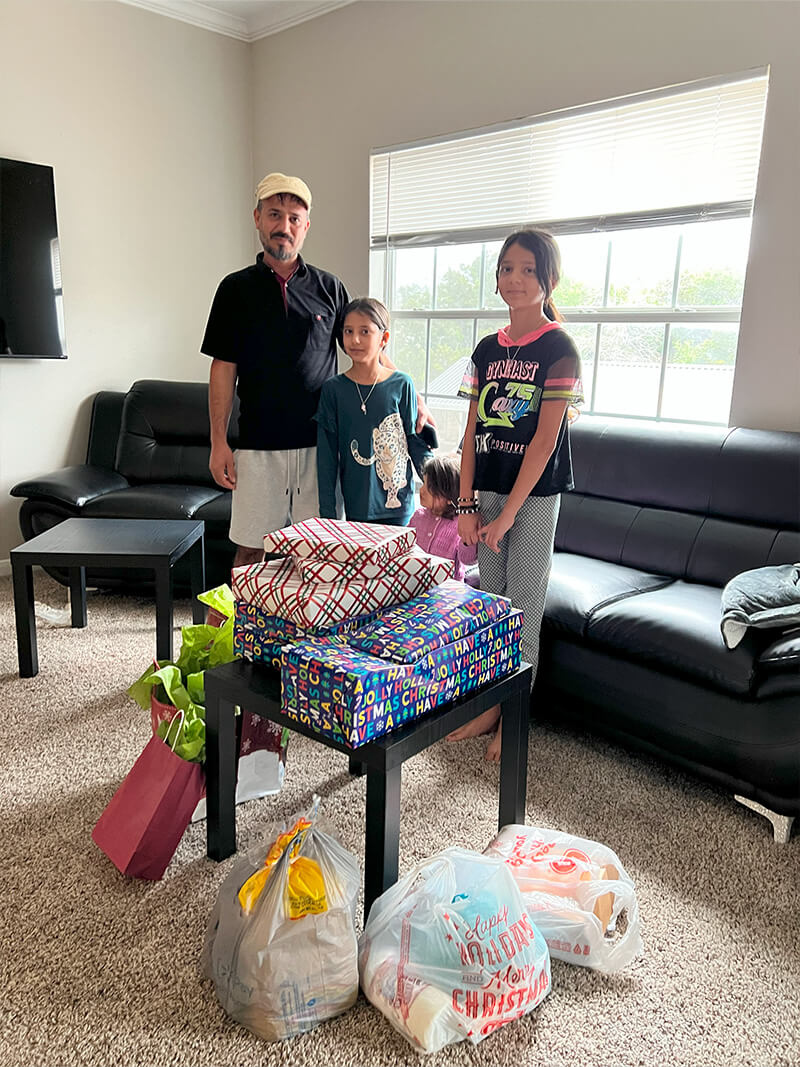 Adopt-a-Family holiday meal