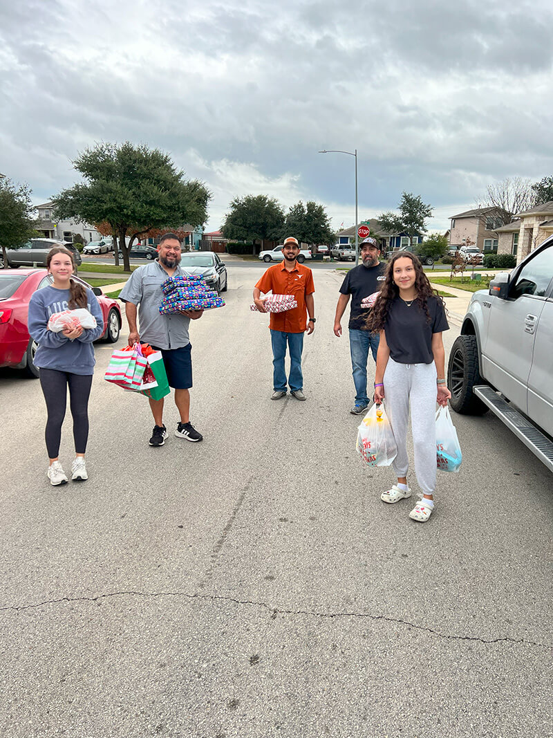 Adopt-a-Family gifts